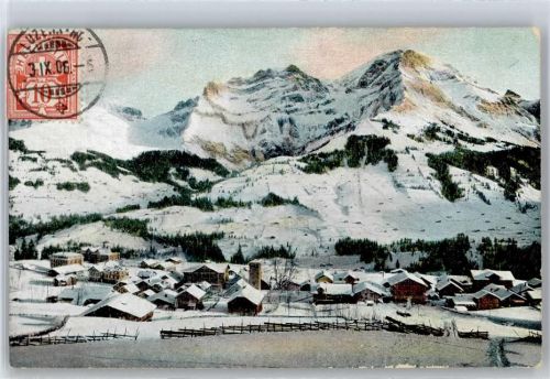 4806 Adelboden LU Wikon - Teilansicht im Winter