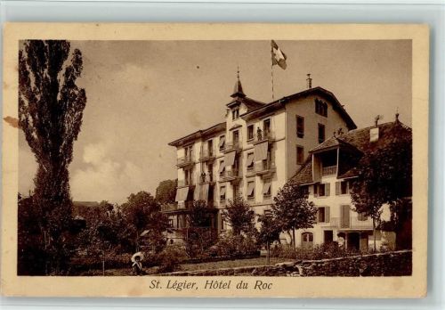 1806 St-Légier-La Chiésaz 1910 - Hotel du Roc, Nr. 3713 Photographie des Arts, kleine Flecken