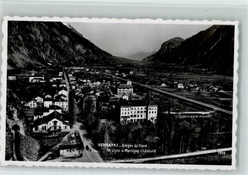 1904 Vernayaz - Gorges du Trient et Ligne du Martigny Chatelard
