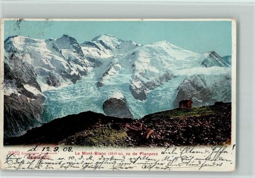 Le Mont Blanc - Vu de Planpraz