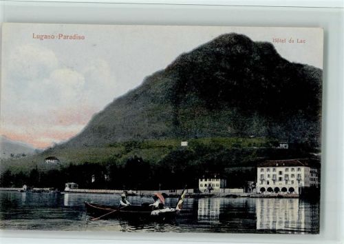 6900 Paradiso - Ruderboot mit 2 Passagieren Hôtel du Lac