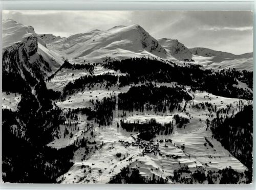 7064 Tschiertschen - Luftaufnahme Gesamtansicht