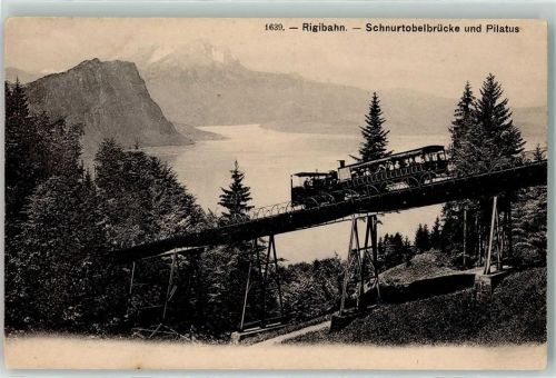 Rigibahn - Schnurtobelbrücke Pilatus