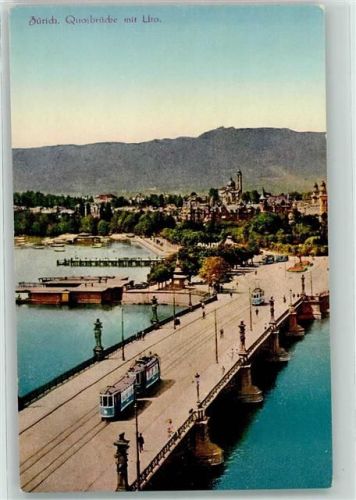 8000 Zürich - Quaibrücke Uto Tram