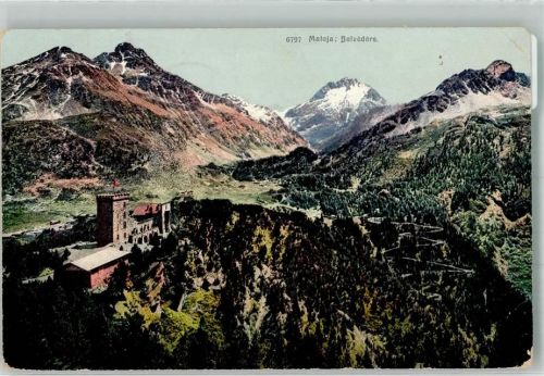 7516 Maloja 1908 - Schloss Burg
