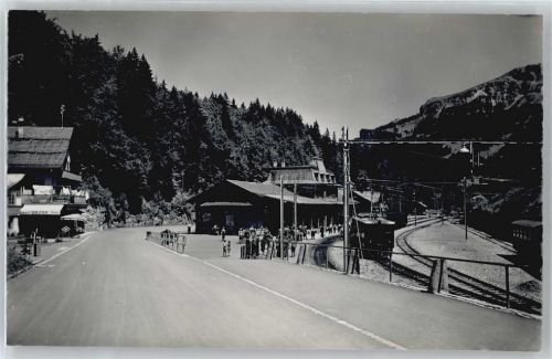 3860 Brünig - Bahnhof und Buffet