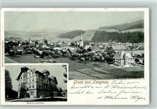 3550 Langnau im Emmental 1902 - Hotel Löwen