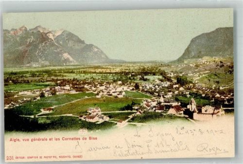 1860 Aigle 1902 Foto AK