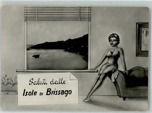 6614 Brissago Foto AK Foto Vera