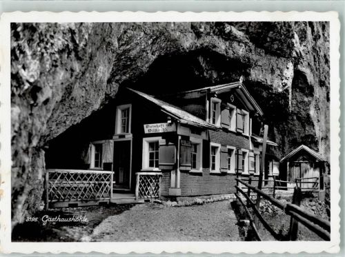 9057 Weissbad - Gasthaushöhle Wildkirchli