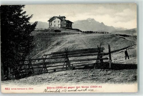 Gäbris 1917 - Säntis