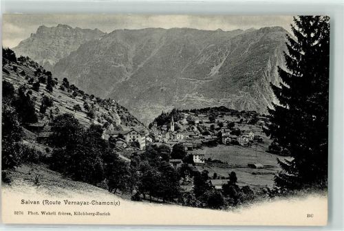 1922 Salvan 1911 - Route Vernayz Chamonix