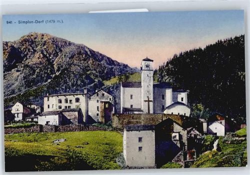 3907 Simplon Dorf - Kirche