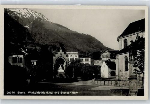 6370 Stans - Winkelrieddenkmal, Stanser Horn
