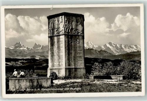 3416 Affoltern im Emmental Gebrauchsspuren Kavalleriedenkmal Lueg