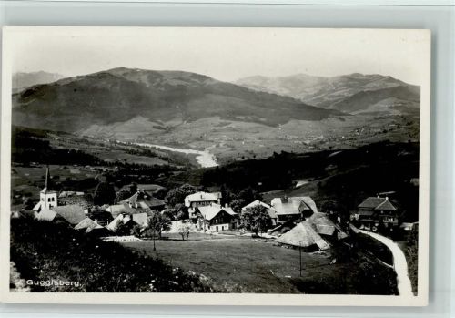 3158 Guggisberg 1939 Foto AK Teilansicht AK
