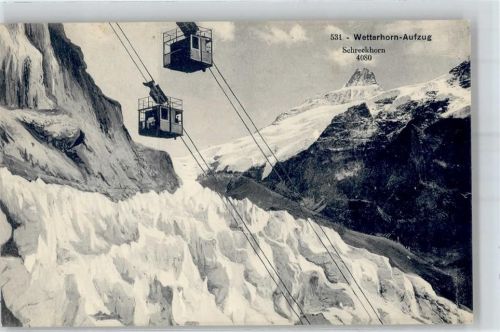 Wetterhorn Grindelwald - Seilbahn Schreckhorn