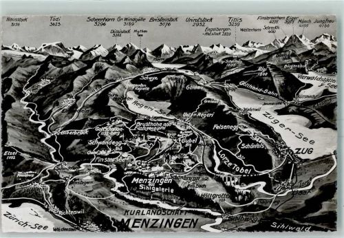 6313 Menzingen - Relief