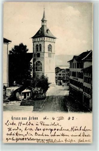 9320 Arbon 1903 - Kirche