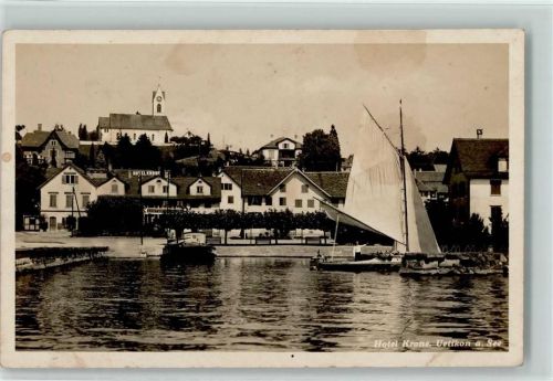 8707 Uetikon am See - Hotel Krone Segelboot