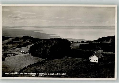 9038 Rehetobel Foto AK Gasthaus z. Gupf Bodensee