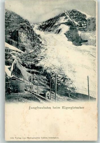 Jungfraubahn - Bergbahn beim Eigergletscher