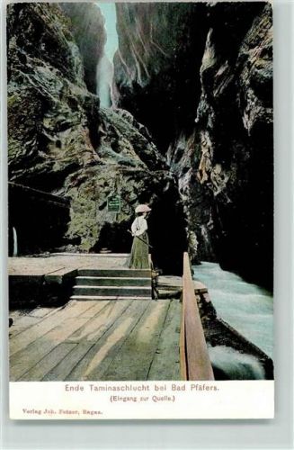 7312 Pfäfers - Taminaschlucht Ende