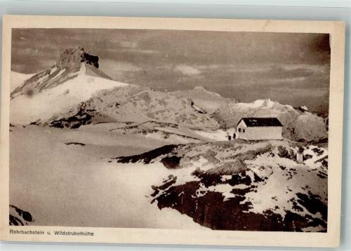 Wildstrubelhütten Gebrauchsspuren Winter Rohrbachstein