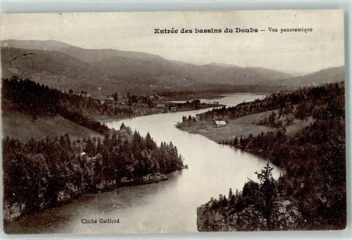 2416 Les Brenets 1911 - Entree des Bassins du Doubs