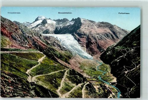 Rhonegletscher - Grimsel und Furkastraße