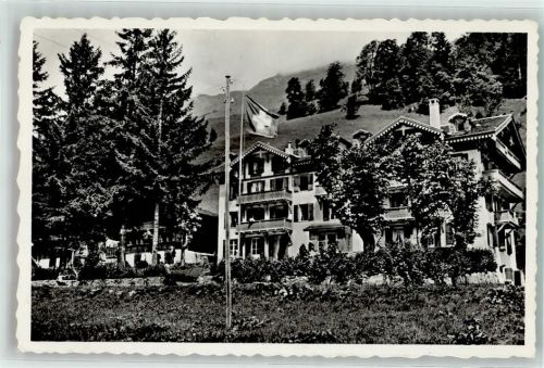 1865 Les Diablerets Ormont-Dessus Foto AK Maison des vacances des UCJG