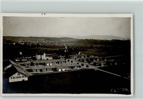 8302 Kloten Foto AK Stempel Kaserne Kloten Militärpost