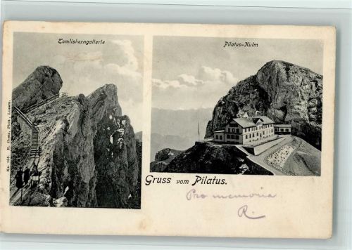 Pilatus - Tomlishorngallerie Pilatus-Kulm