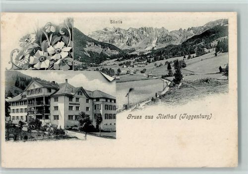 9651 Rietbad Ennetbühl 1907 - Hotels - vue generale AK