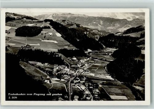3555 Trubschachen - Luftaufnahme Bahnhof