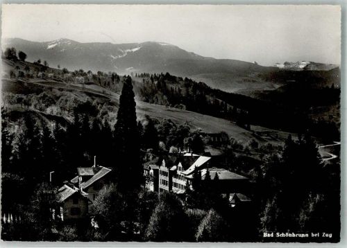 6300 Zug Zugo 1952 Foto AK Bad Schönbrunn
