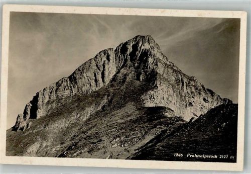 6443 Morschach Foto AK Frohnalpstock