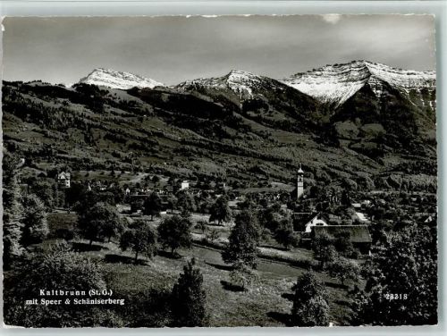 8722 Kaltbrunn - Speer Schäniserberg