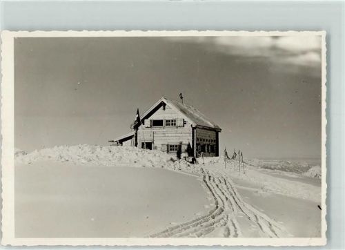 Hörnli Arosa Gebrauchsspuren Winter Berghütte Hüttenstempel