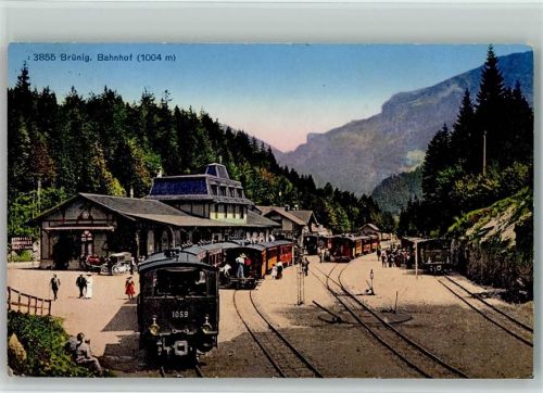 3860 Brünig - Bahnhof Züge