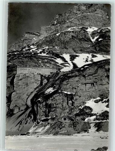 Limmern - Kraftwerkbau Linth-Liimmern Blick von Limmernboden auf Berghaus