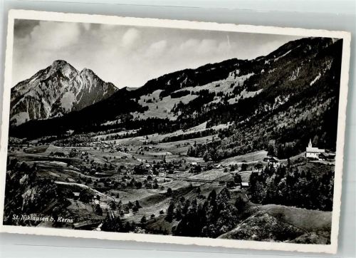 6066 St. Niklausen OW 1941 Foto AK