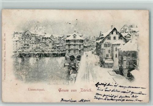 8000 Zürich 1900 - Limmatquai