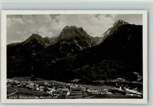 7550 Scuol Schuls - von der Wyquelle aus