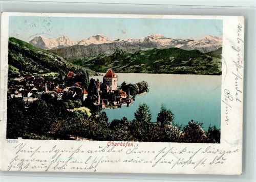 3653 Oberhofen am Thunersee - Schloss Oberhofen