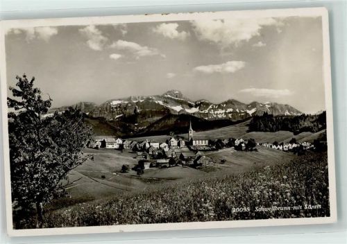 9103 Schwellbrunn - Säntis