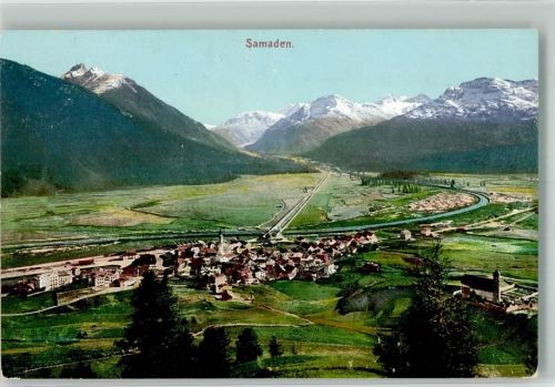7503 Samedan Samaden 1912 Foto AK