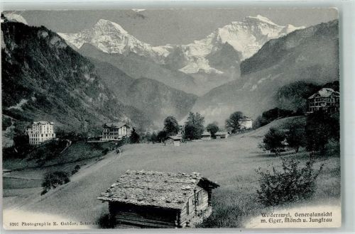 3812 Wilderswil - Eiger Mönch Jungfrau