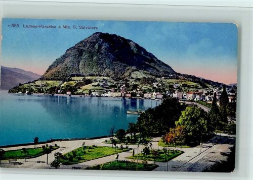 6900 Paradiso - e Mte S. Salvatore Dampfschiff