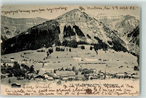 1660 Château-d´Oex 1903 Gebrauchsspuren
